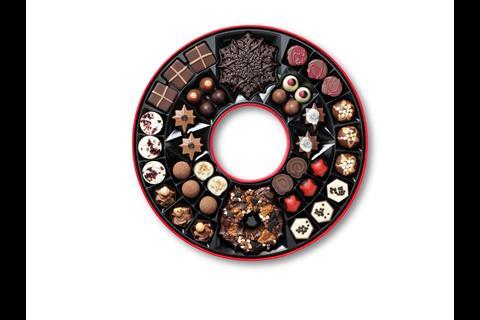 Hotel chocolat wreath